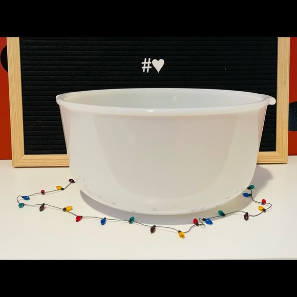 Vintage Glasbake Sunbeam Mixer Bowl❤️